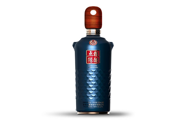 五粮陈酿白酒包装设计