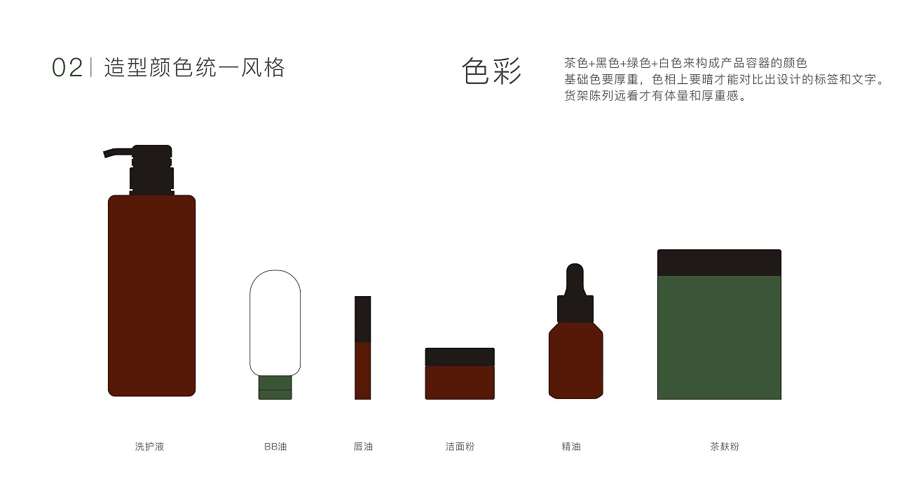 山茶化妆品包装设计